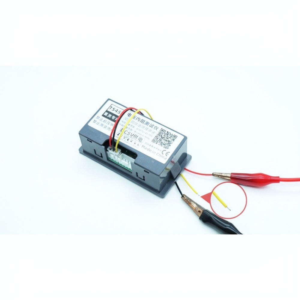 Battery Internal Resistance Tester Four Wire - Professioneller Vier-Draht-Innenwiderstands-Spannungstester AC-Messgerät für Batterieleistungsprüfungen und