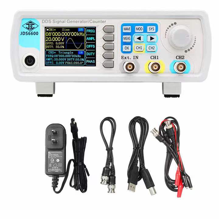 YAO JDS6600 15/30/40/50/60MHz  – Dual Channel Arbitrary Waveform Function Generator 60Mhz Bewertung und Preis